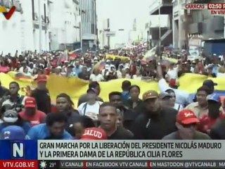 Juventud venezolana marchó en Caracas por la defensa del futuro que representa el presidente Maduro
