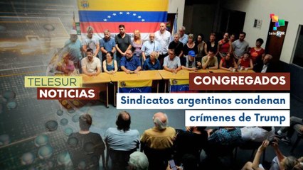 Organizaciones en Argentina rechazan el secuestro del Pdte. Nicolás Maduro