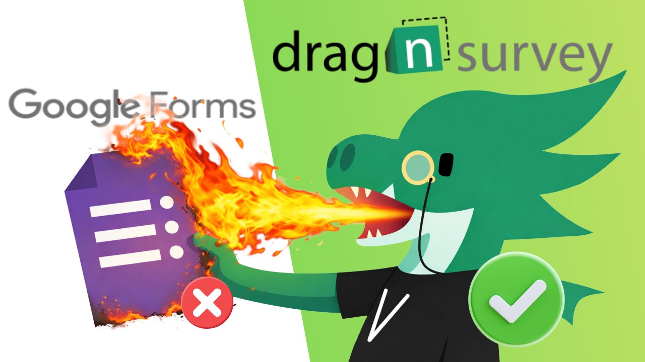 La meilleure Alternative à Google Forms : Drag'N Survey