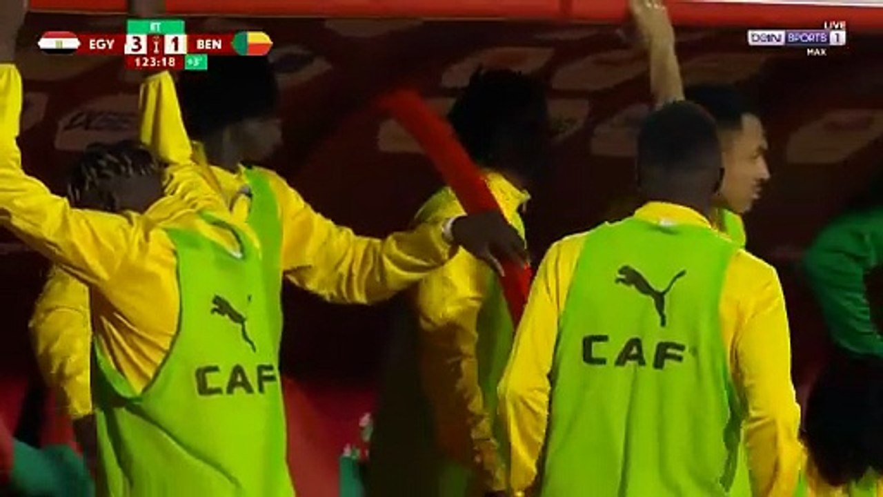 هدف محمد صلاح الرائع القاتل في مرمي بنين بكأس أمم أفريقيا