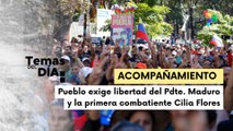 Pueblo venezolano exige libertad para el presidente Maduro y rechaza agresión imperial