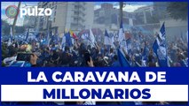Hinchas de Millonarios acompañan al equipo antes de disputar la final contra Nacional | Pulzo