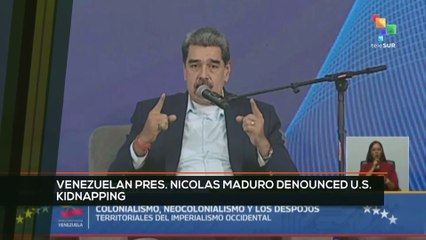 FTS 16:30 05-01: Venezuelan Pres. Nicolas Maduro denounced U.S. kidnapping