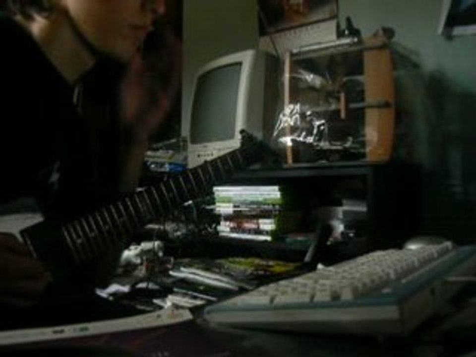 All shall Perish - day of justice cover guitar