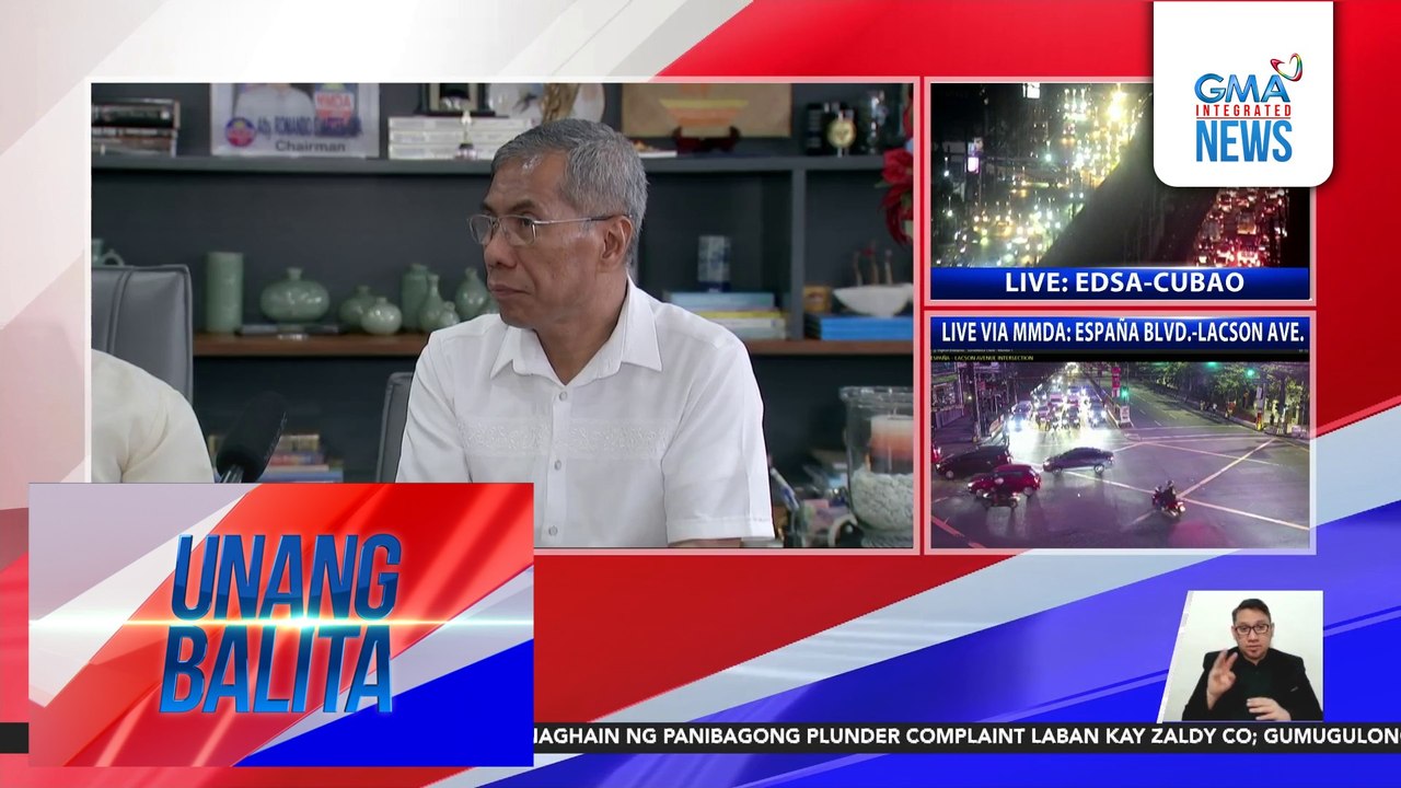 Traffic, pagdidisplina sa mga enforcer, at 5-minute response time, kabilang sa mga tututukan ni bagong MMDA Gen. Manager Nicolas Torre III | Unang Balita