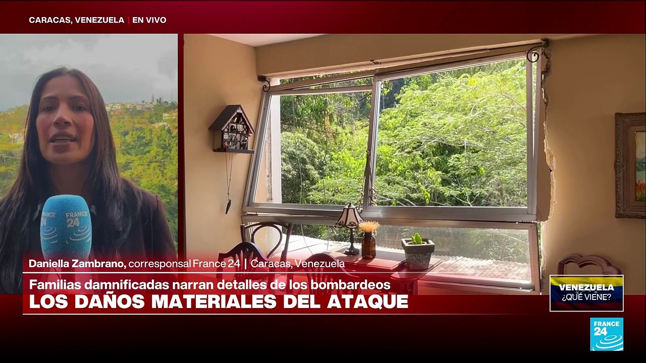Informe desde Caracas: familias afectadas tras los bombardeos de EE. UU. en Venezuela