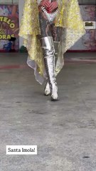 “Santa Imola!”: Andressa Urach surge com traje religioso para novos conteúdos; veja