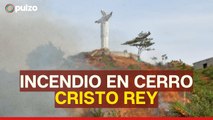 Incendio en cerro del Cristo Rey en Cali; buscan a pirómanos que lo habrían provocado | Pulzo