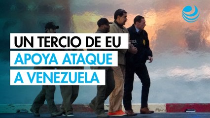 1 de cada 3 estadounidenses aprueba ataque de EU a Venezuela: Encuesta Reuters/Ipsos