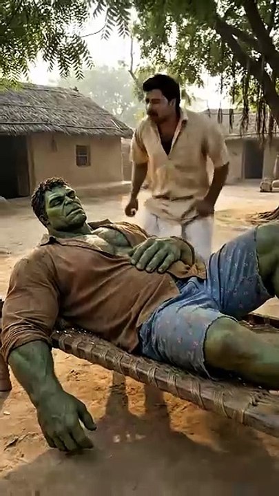 Hulk Liya Panga Tun Tun Sahur Se #hulk #aihulk #desihulk #hulkvstuntunsahur #ai #tungtungtungsahur