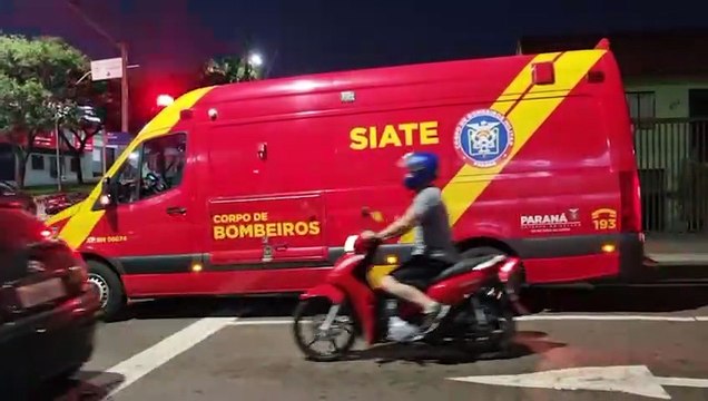 Entregador tem suspeita de fratura na clavícula após acidente no São Cristóvão