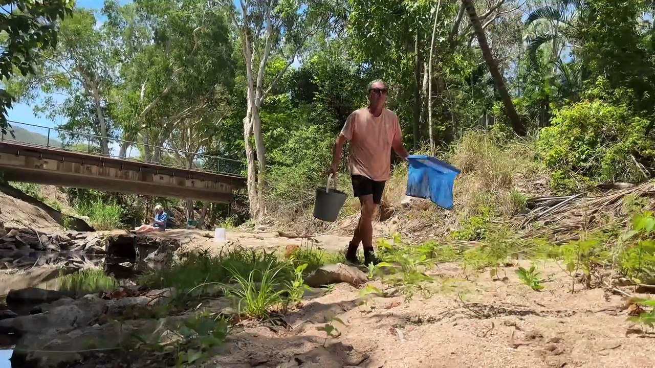 The Maggie Toad Busters are stopping the spread of cane toads on this North Queensland island