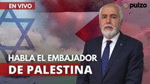 Embajador de Palestina en Colombia habla del conflicto con Israel, Hamás y postura de Gustavo Petro