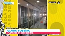 VIDEO: Globo poseído flota en hospital