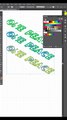 Learning adobe illustrator #font TIPS