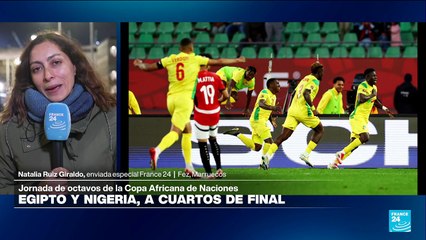 Copa Africana de Naciones: Nigeria y Egipto avanzan a cuartos de final