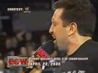 Tommy Dreamer wins The ECW Title