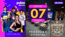 EN VIVO: Programa especial desde Tercer Tiempo, gastrobar de 'El Tigre' - Pulzo Deportes 7 de marzo