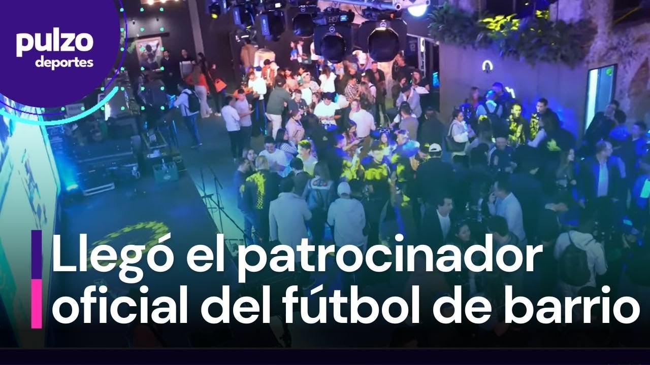¡Es oficial!, el fútbol de barrio ya tiene patrocinador | Pulzo Deportes