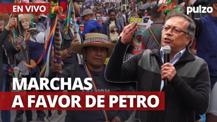 Marchas promovidas por Gobierno de Gustavo Petro: indígenas se movilizan en Bogotá | Pulzo