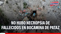 Masacre en bocamina de Pataz: Necropsia de 3 fallecidos no pudo realizarse por negativa de deudos