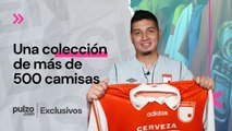 Santa Fe: Santiago Mejía, el hincha que reúne la historia reciente de Santa Fe en camisetas | Pulzo