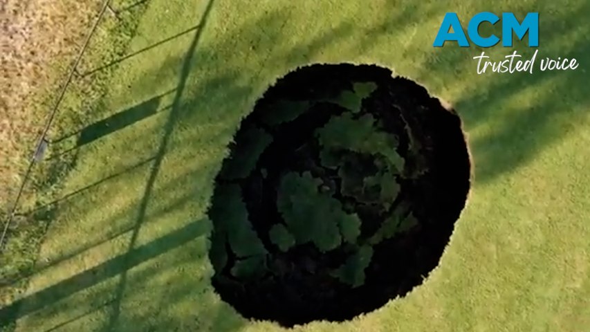 A large sinkhole appeared at A J Burkitt oval in Heidelberg, VIC on Monday evening, January 5th 2026. This video includes ACM-produced voiceover powered by AI.