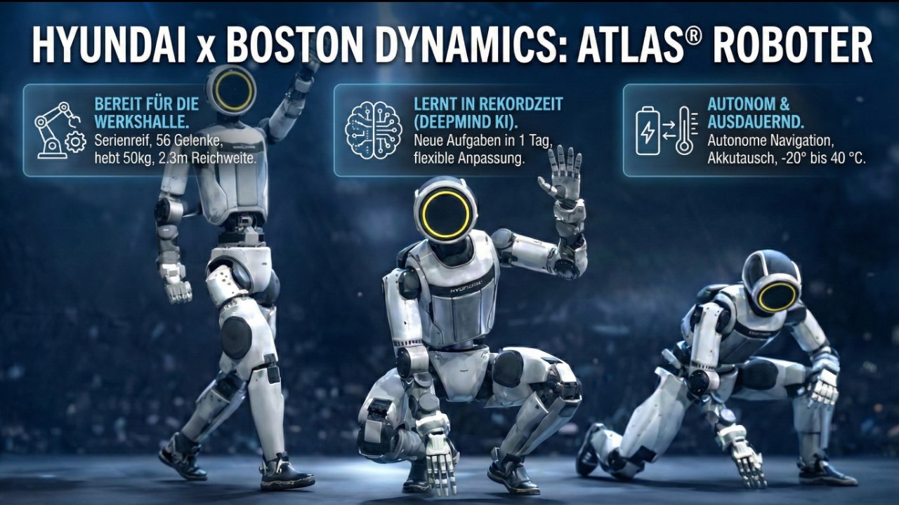 AI-Roboter von Hyundai: Mensch-Maschine-Teamwork ab 2026