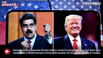 Sidang Nicolas Maduro: Saya Tawanan Perang!