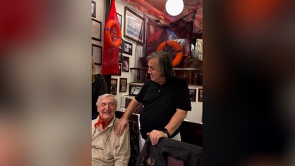 Rahmi Koç'un torunlarıyla balık keyfi