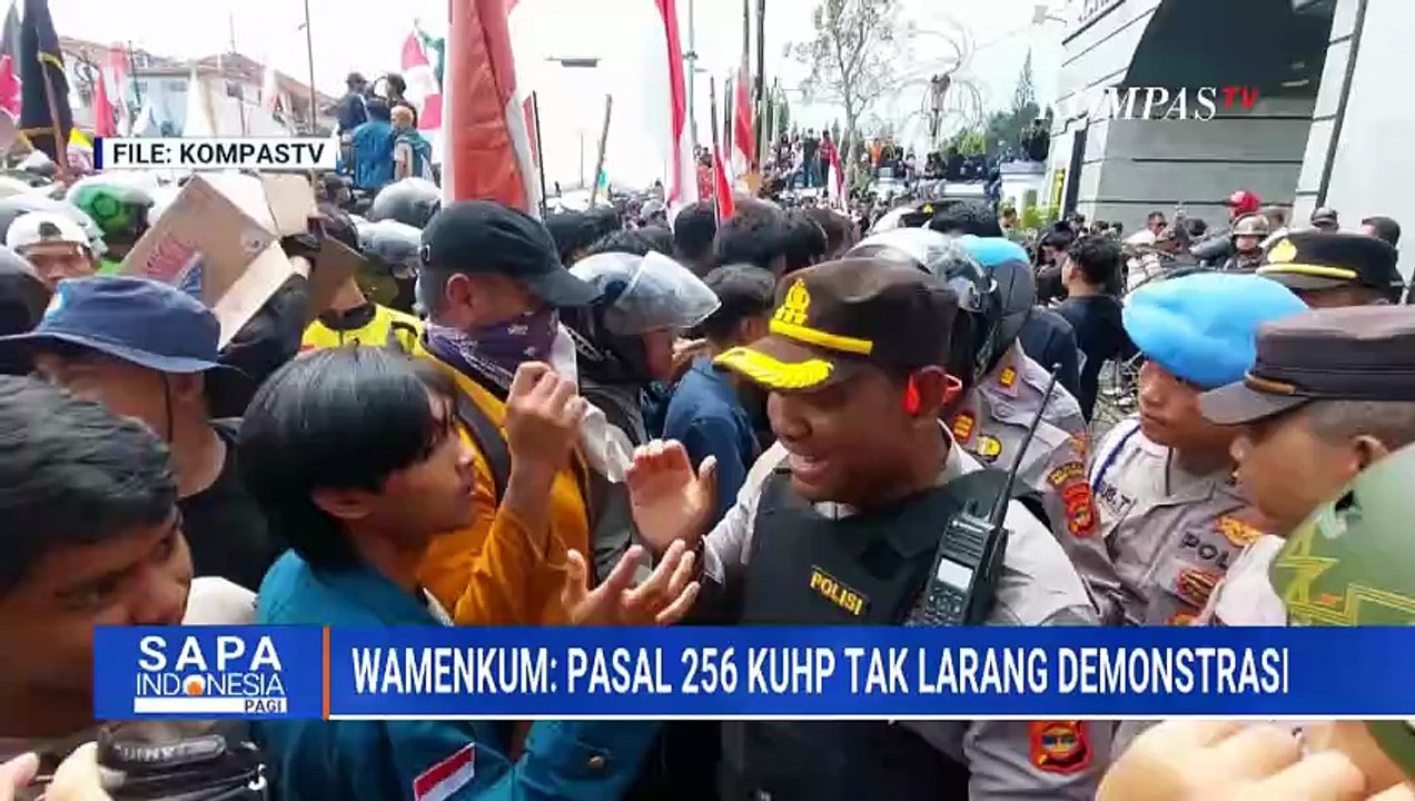 Soal Pasal Penghinaan Presiden di KUHP, Menkum: Hanya Presiden dan Wapres yang Bisa Lapor