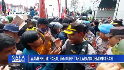 Soal Pasal Penghinaan Presiden di KUHP, Menkum: Hanya Presiden dan Wapres yang Bisa Lapor