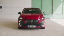 Renault Clio full hybrid E-Tech Techno Design Preview in Absolute Red