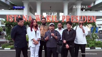 Tompi, Iko Uwais hingga Melaney RIcardo Bertemu Wapres Gibran, Bahas Apa?
