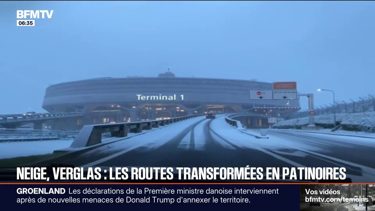 Neige, verglas: de grosses difficultés pour circuler sur les axes routiers