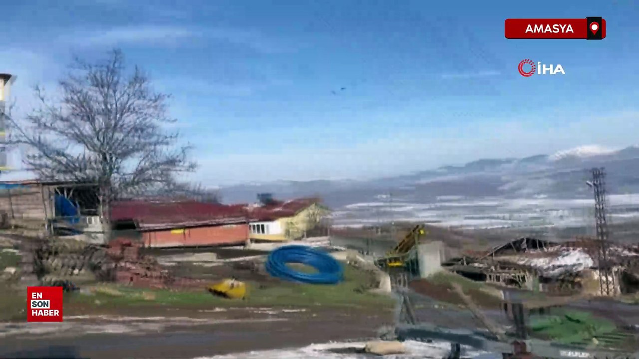 Amasya'da kış uykusuna yatmayan ayıya seslendi: "Kocaoğlan git yerinde yat, uyu