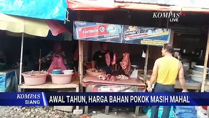 Harga Daging & Cabai Masih Mahal di Awal 2026, Begini Kata Pedagang | KOMPAS SIANG