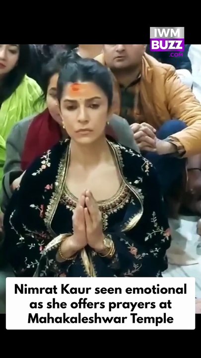 Bollywood actress Nimrat Kaur, offered prayers at Shri Mahakaleshwar Temple in Ujjain, seeks blessings of Lord Shiva