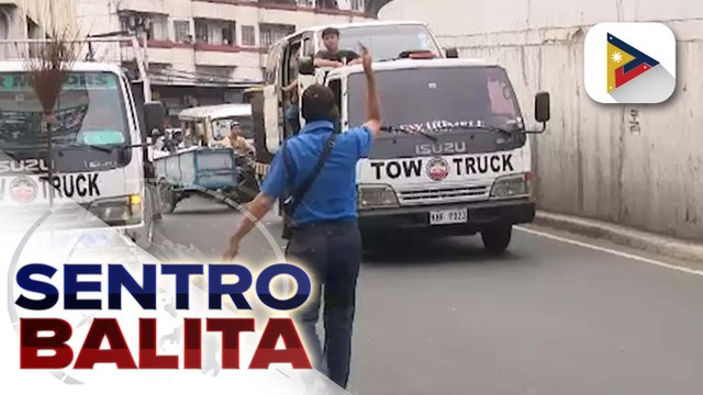 MMDA at iba pang ahensya ng pamahalaan, puspusan ang clearing operations sa ruta ng #Traslacion2026 ng Poong Hesus Nazareno | ulat ni Bernard Ferrer