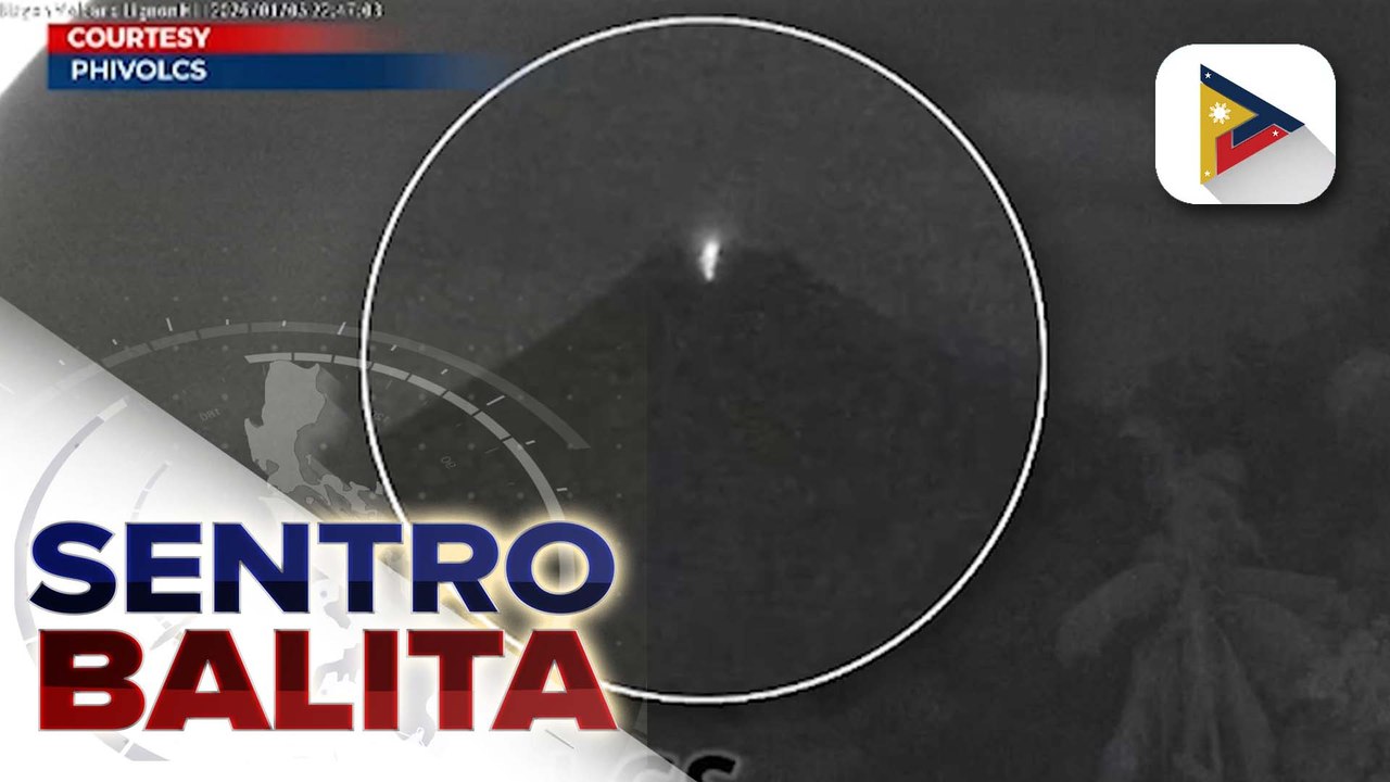 Bulkang #Mayon, inilagay na sa Alert Level 3 ayon sa Phivolcs;  incandescent rockfall, naitala sa bulkan kagabi | ulat ni Paul Hapin - Radyo Pilipinas Albay