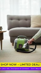 BISSELL Little Green Portable Carpet & Upholstery Cleaner 🧽✨ | Deep Stain Cleaning Review