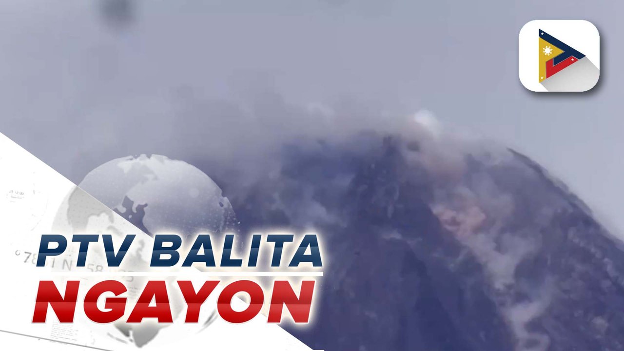 Bulkang Mayon, itinaas sa Alert Level 3