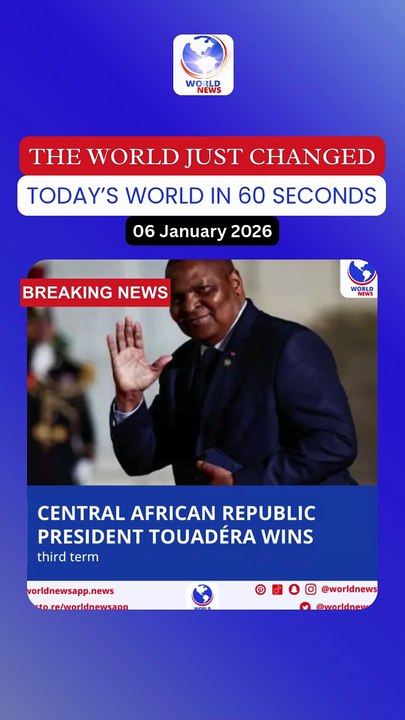 Central African Republic President Touadéra wins third term