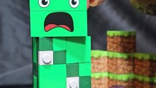 Minecraft ASMR Mukbang Eating Creeper    Turtle Tortoise