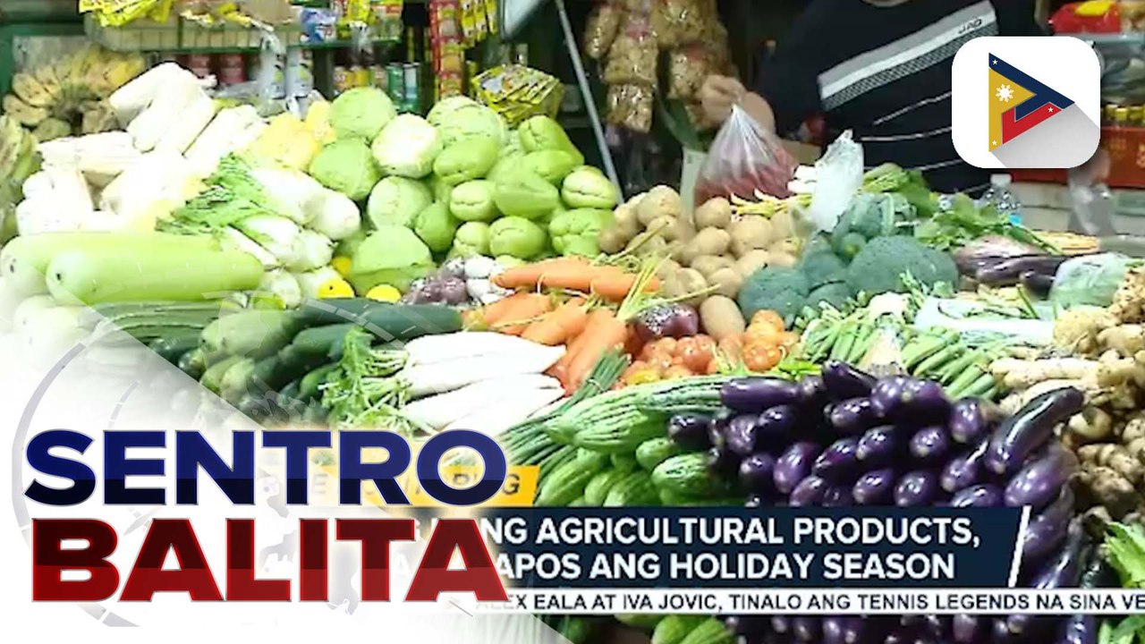 Presyo ng ilang agricultural products, bumaba matapos ang holiday season | ulat ni Gab Villegas