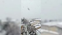 Neve in Toscana, Chianni diventa magica: il paese sotto la fitta nevicata