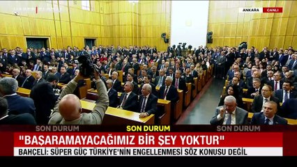 MHP lideri Bahçeli: Karayip Korsanları filmi dünyanın önünde gerçekleşmiştir