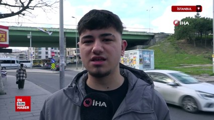İstanbul'da ehliyet sınavından 7'inci kez kalan genç ortalığı birbirine kattı