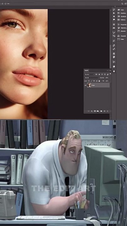 Typography Portrait Design In Photoshop | Tutorial  | Pro Editor | The Edit Art | Beginner | Shorts