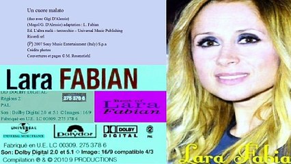 LARA FABIAN — Un cuore malato – (duo avec Gigi D'Alessio) — (Mogol/G. D'Alessio) adaptation : L. Fabian – (2007) | CD-2 : Best of LARA FABIAN – (de Lara Fabian avec Gigi D'Alessio)
